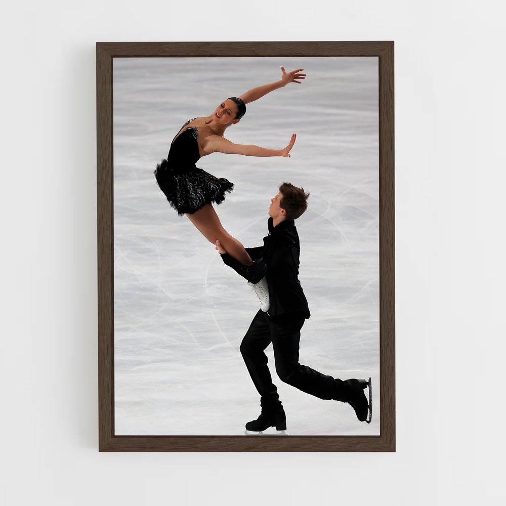 Poster Olympics skating – affiche Patinage artistique (vue 5)
